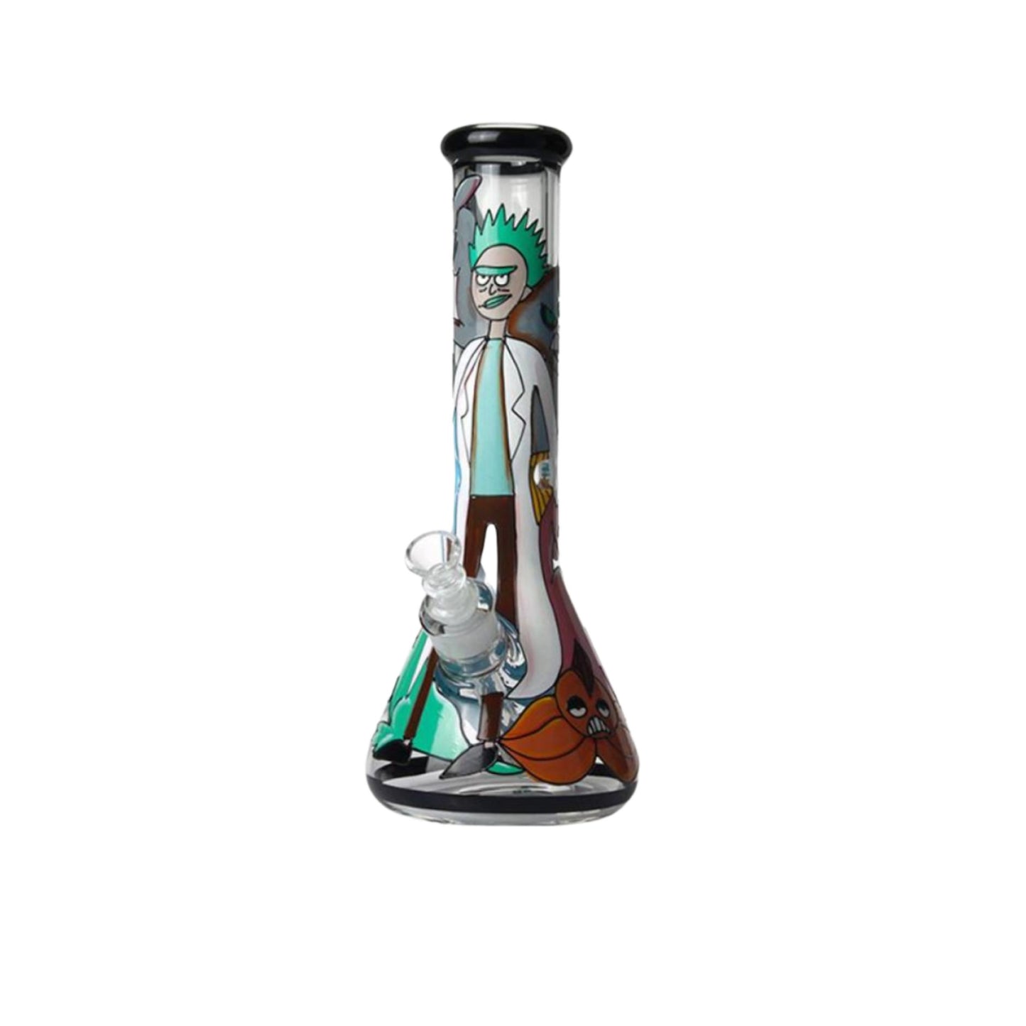 Glass Bong | 3D RICK AND MORTY 12.5 INCH #10 INCH