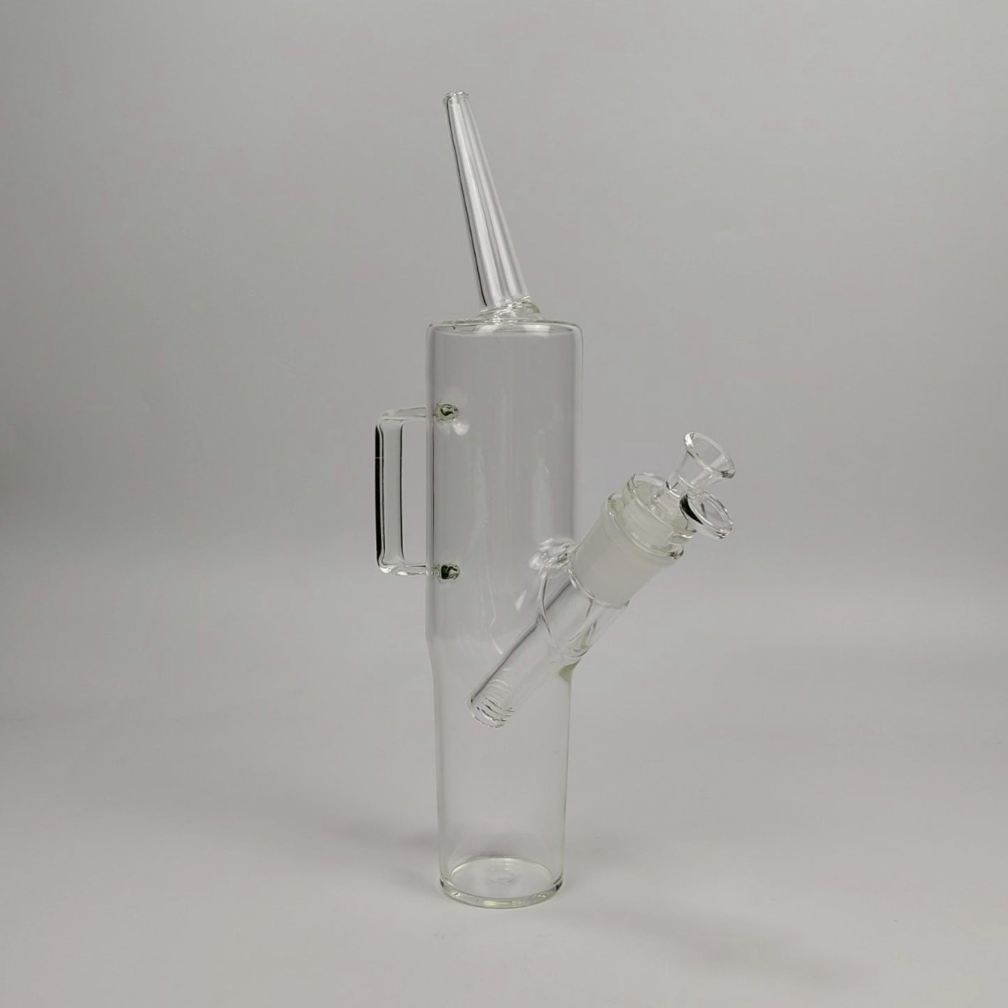 Glass Bong | TUBBLER BONG - IN - CAR WITH PEAK STRAW FITS IN CAR TUMBLER SOCKET 5 MM THICKNESS 14.5 INCH