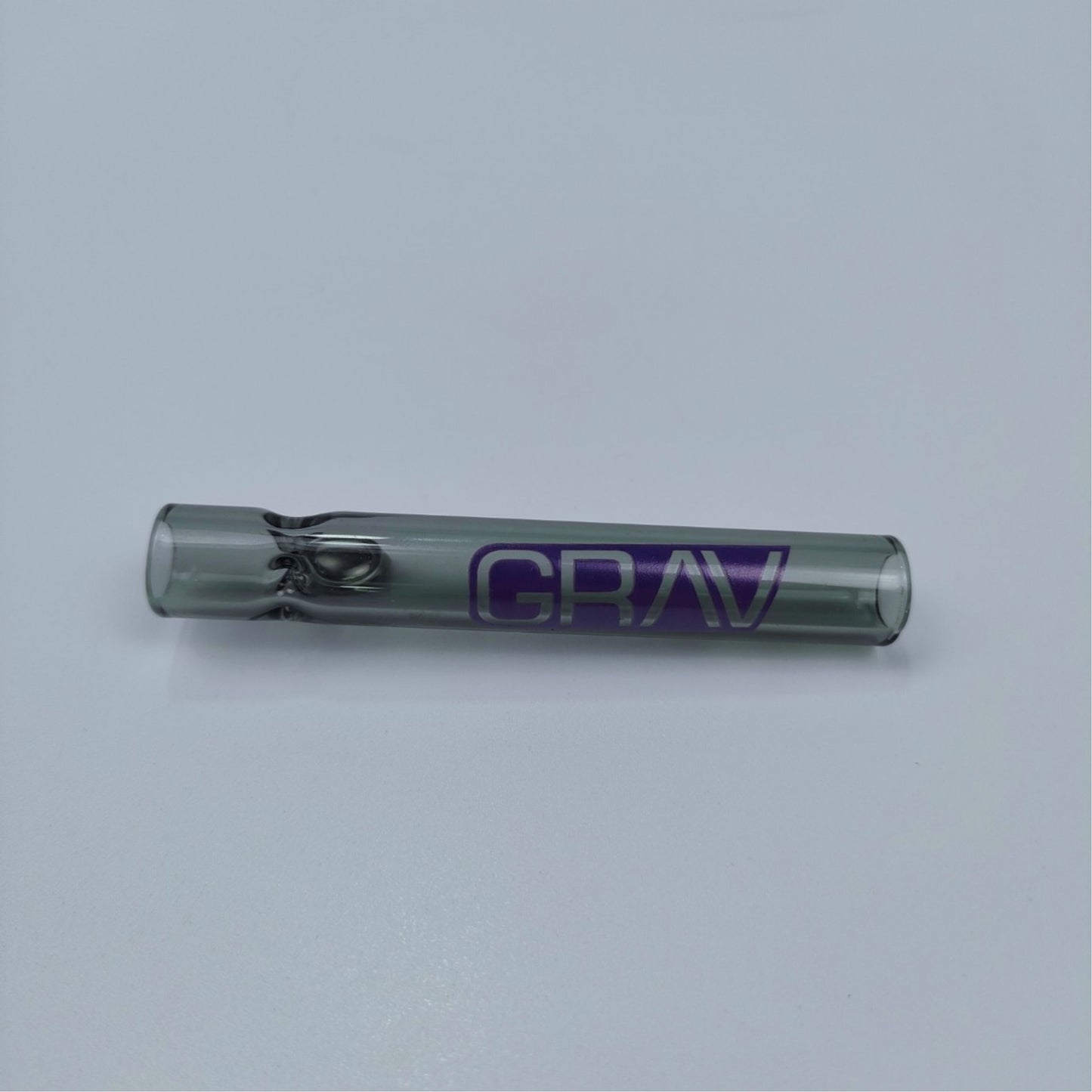 PIPE | GRAV CHILLUM  FOR DRY HERB ONE HITTER 3.5 INCH | BLACK BODY