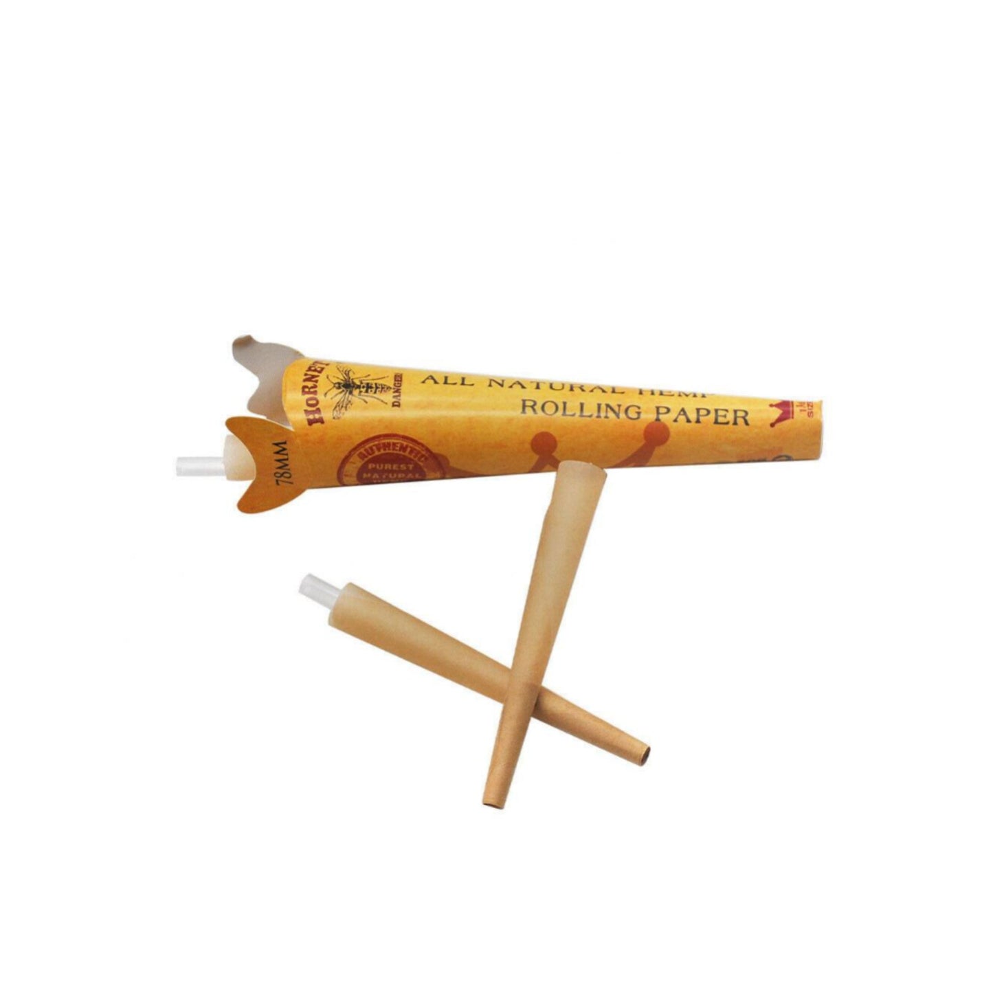 ROLLING PAPER | HORNET 1 1/4 INCH PRE - ROLLED CONES