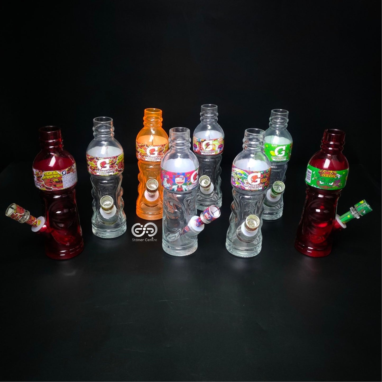 Glass Bong | MIX G GATORBEUG GLASS WATER BONG 9.5 INCH