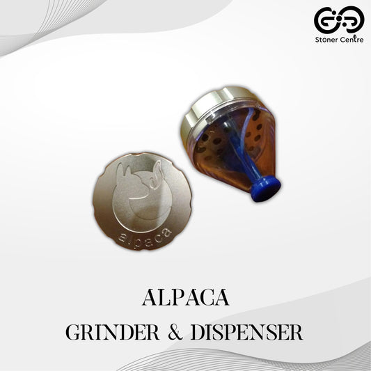 GRINDER | ALPACA HERB GRINDER &amp; DIAPENSER