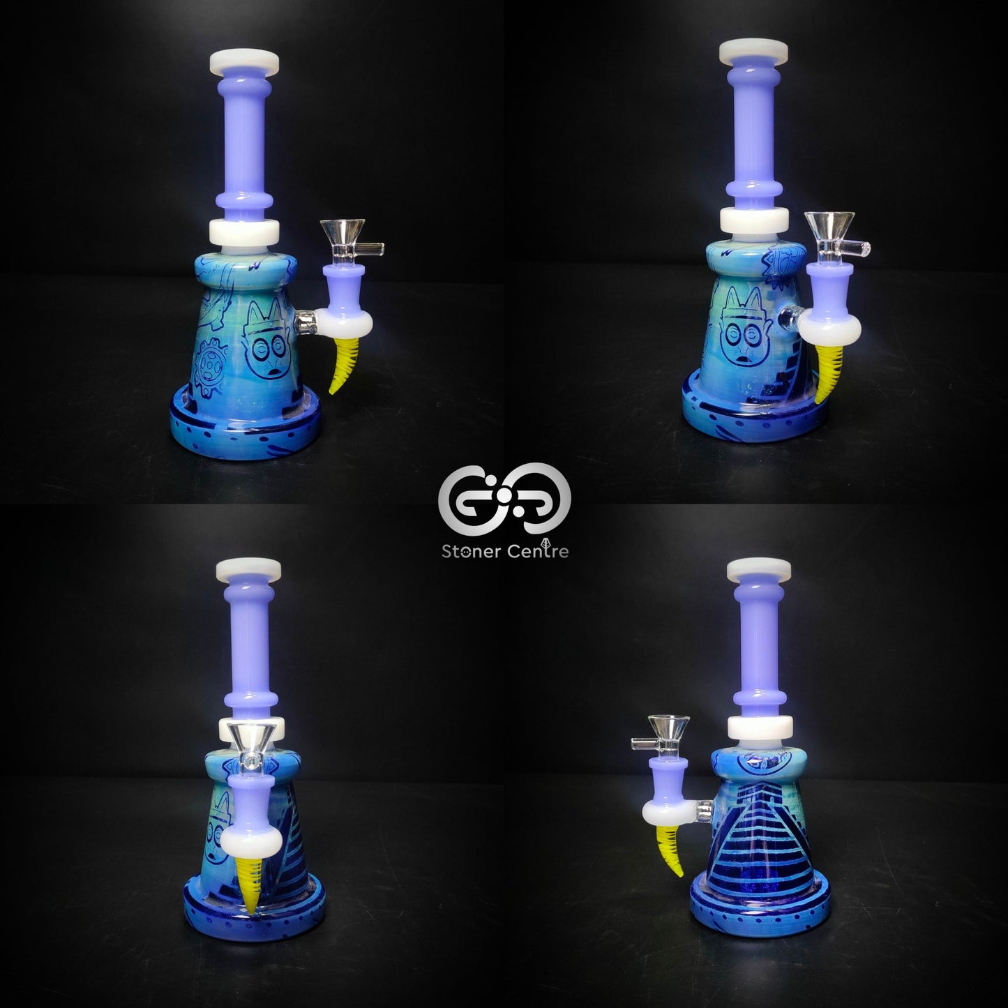 Glass Bong | HORN VASE BEAKER CARTOON 8.5 INCH