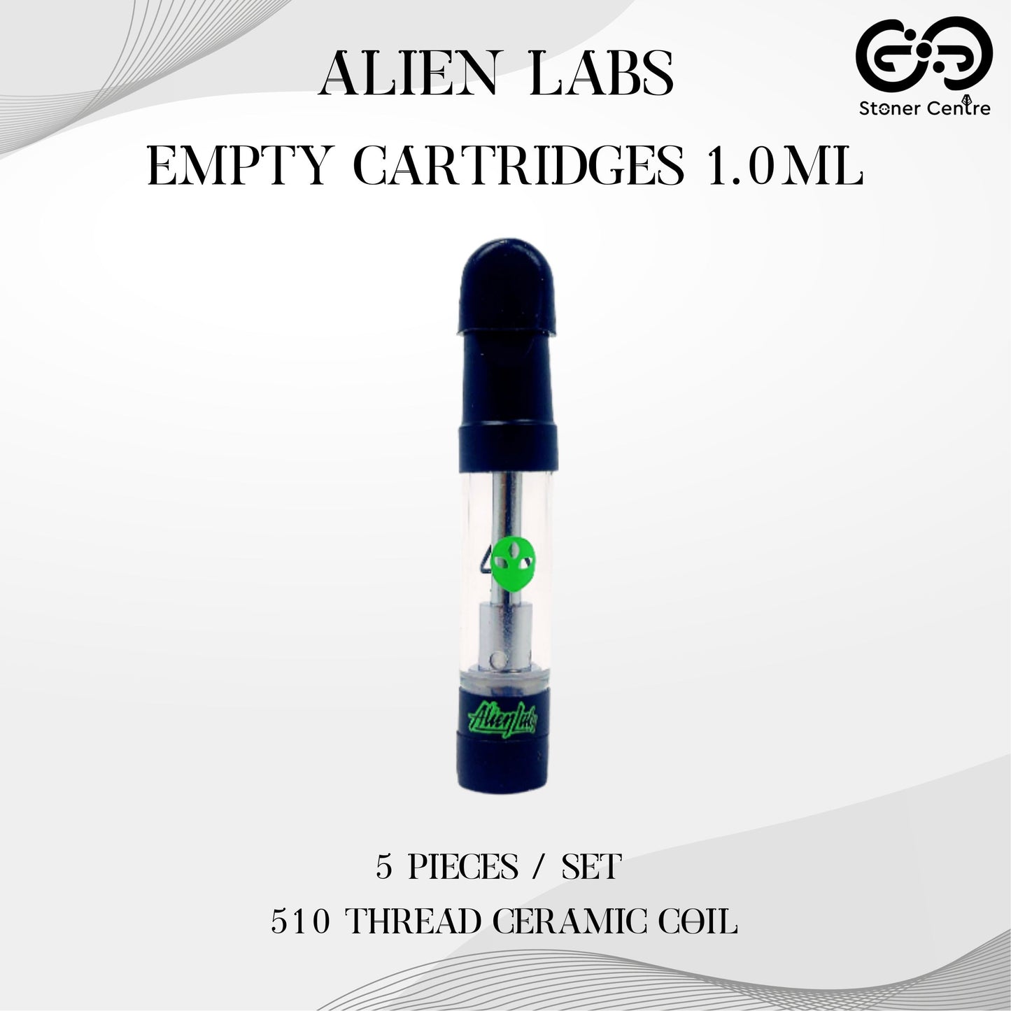 EMPTY CARTRIDGE | ALIEN LABS 1.0ML (5 PIECES / SET)