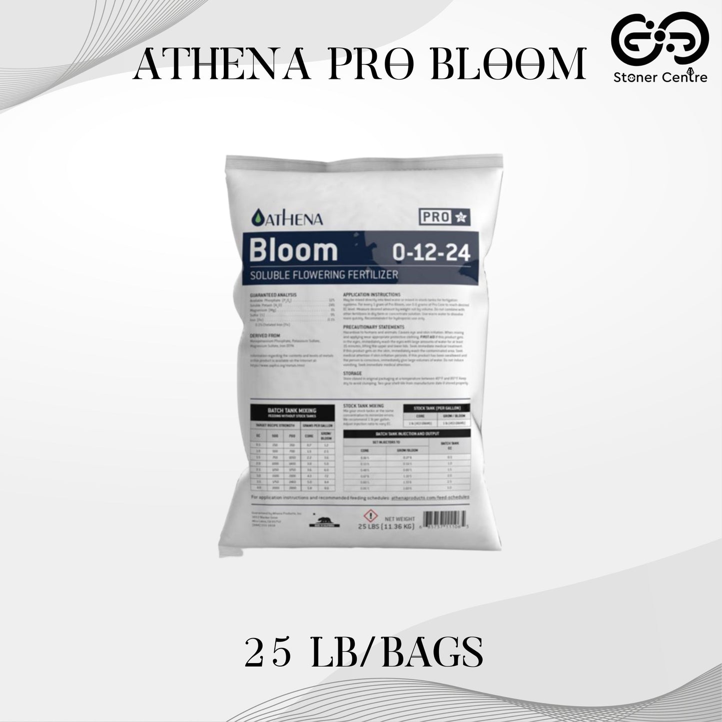 ATHENA PRO - BLOOM 25 lB Bags 