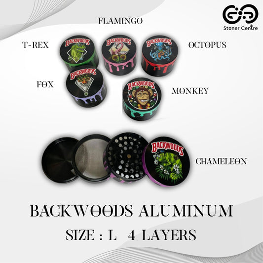 GRINDER | BACKWOODS ALUMINUM 4 LAYERS SIZE : L