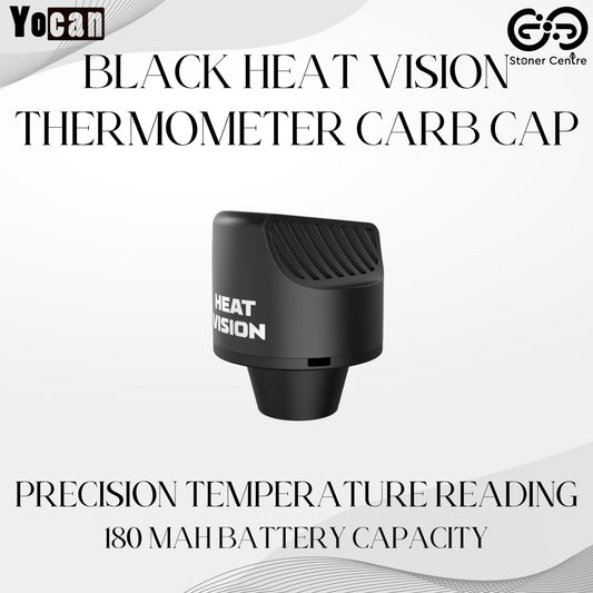 YOCAN | HEAT VISION THERMOMETER CARB CAP BLACK