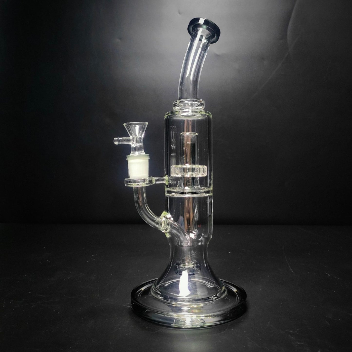 Glass Bong | EMPTY SCIENTIST STRAIGHT 12 INCH WITH DOUBLE MATRIX PERC