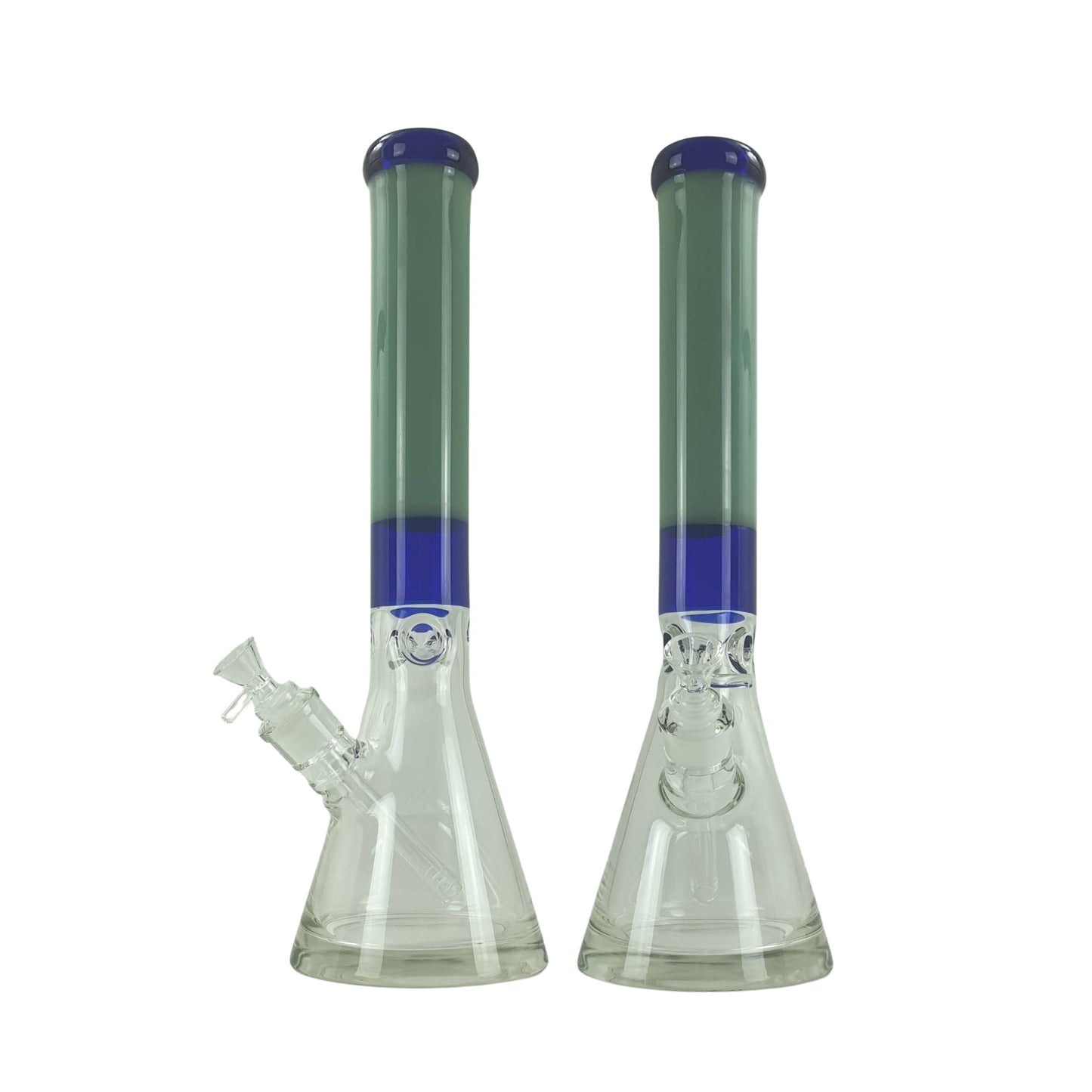 Glass Bong | NO LOGO 2-TONE BEAKER 16 INCH