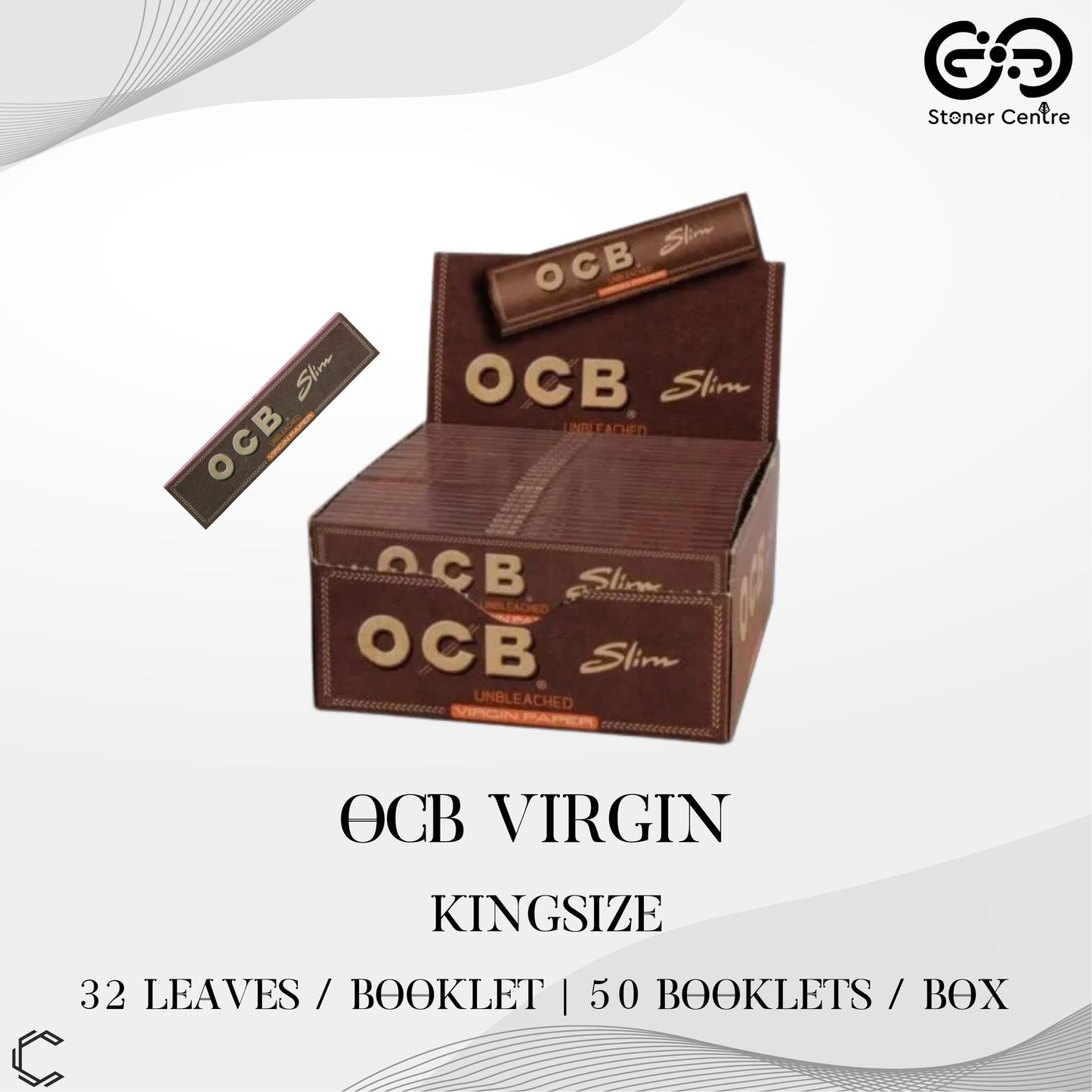 ROLLING PAPER | CHA OCB VIRGIN KINGSIZE