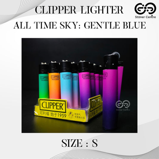 LIGHTER |  CLIPPER LIGHTER ALL TIME SKY : GENTLE BLUE 2 TONE