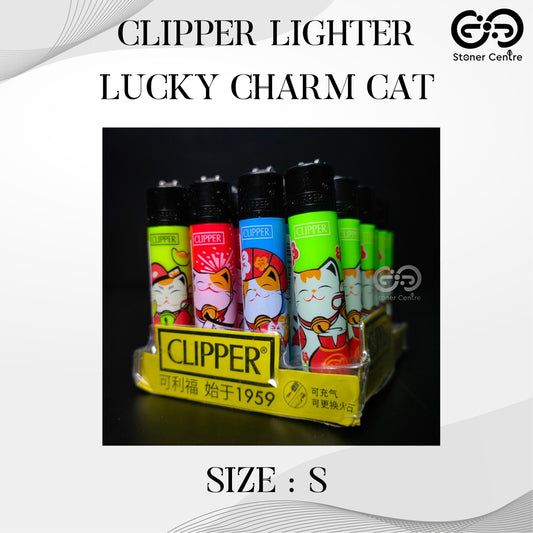 LIGHTER |  CLIPPER LIGHTER LUCKY CHARM CAT