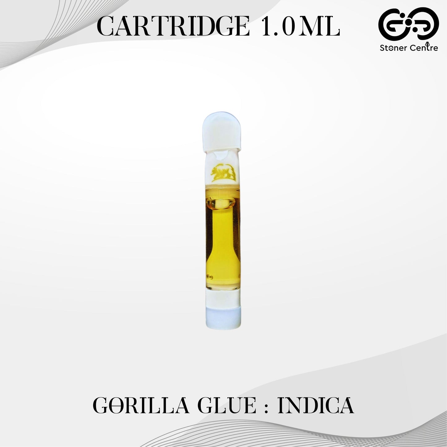 Cartridge 1.0ml | GORILLA GLUE : INDICA (เฉพาะหัวคาร์ทไม่รวมแบต)