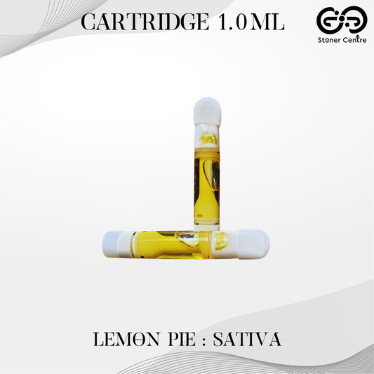 Cartridge 1.0ml | LEMON PIE : SATIVA (เฉพาะหัวคาร์ทไม่รวมแบต)