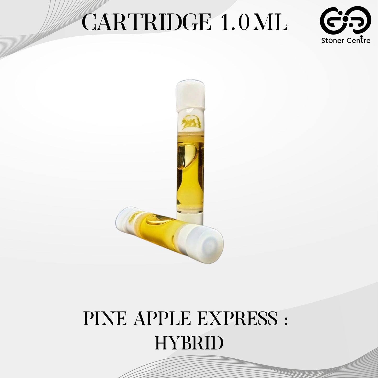 Cartridge 1.0ml | PINE APPLE EXPRESS : HYBRID (เฉพาะหัวคาร์ทไม่รวมแบต)