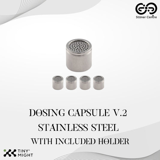 TINYMIGHT | DOSING CAPSULE V.2 WITH INCLUDED HOLDER 5 PCS.