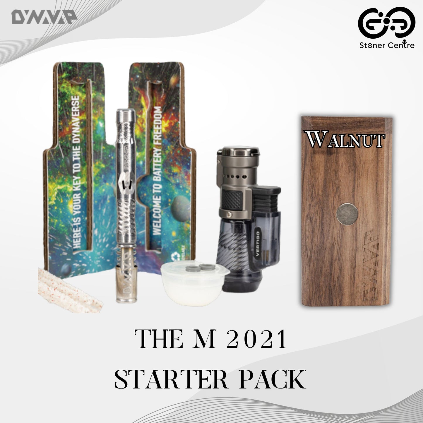 DYNAVAP | THE M 2021 STARTER PACK WALNUT CASE