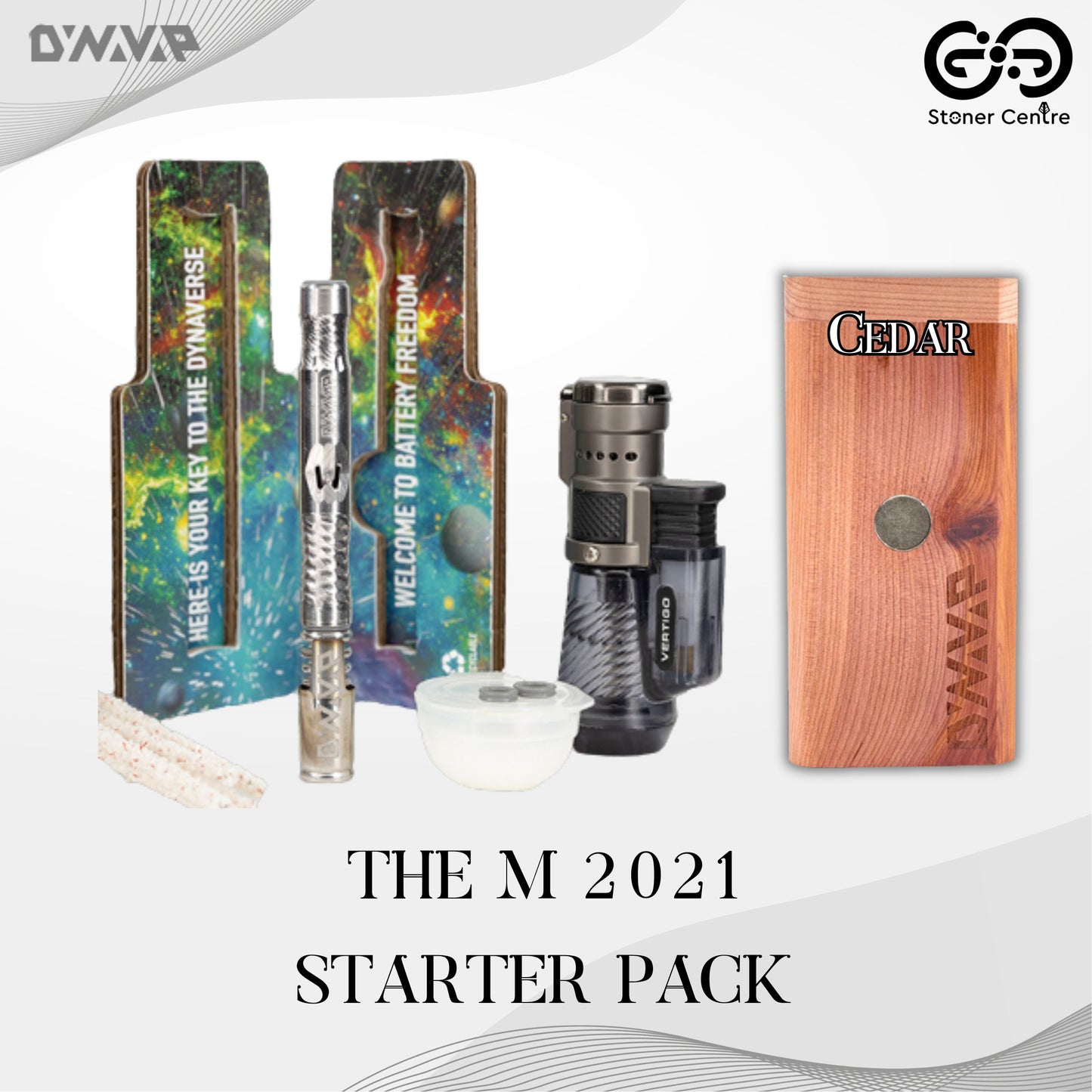 DYNAVAP | THE M 2021 STARTER PACK CEDAR CASE