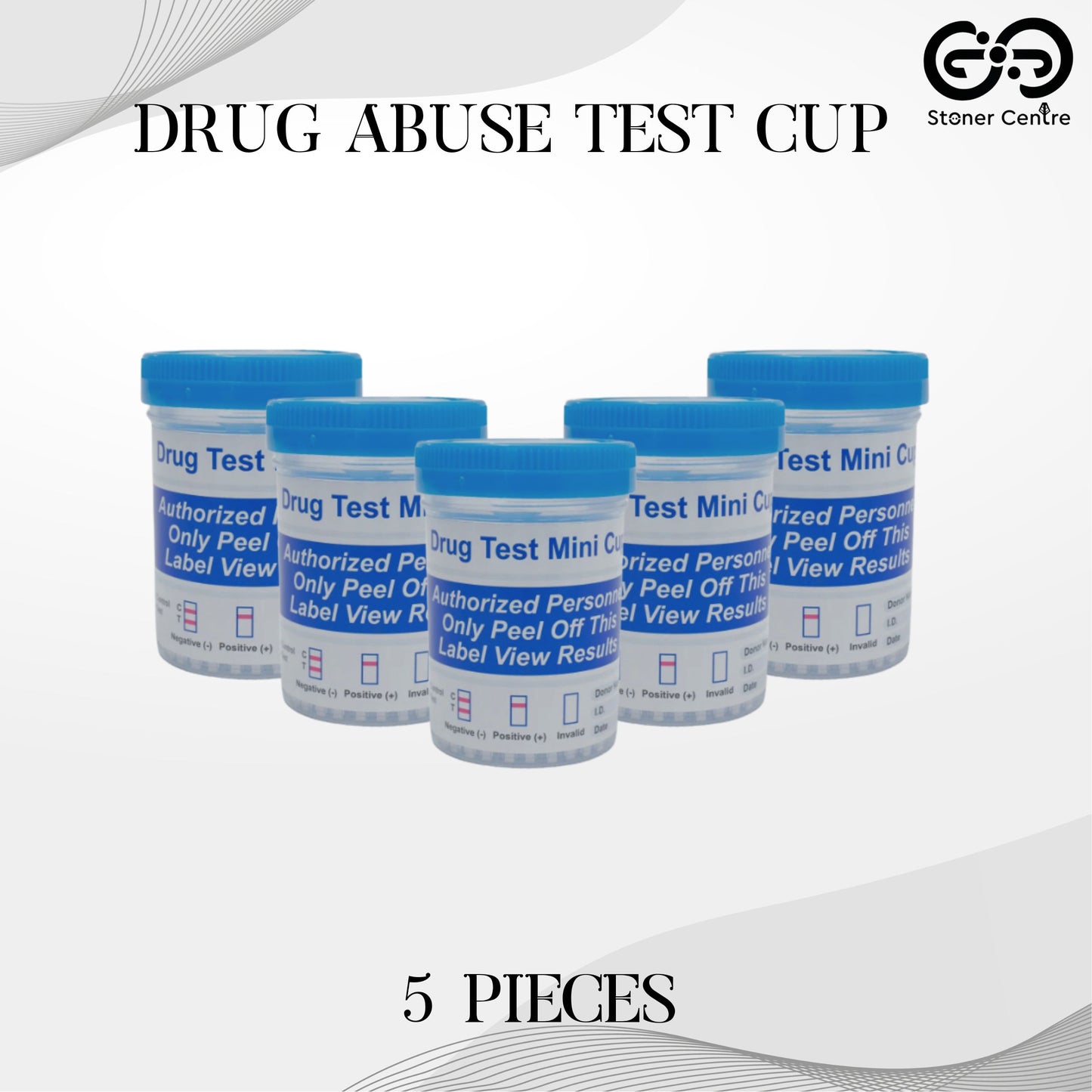 Drug Abuse Test Cup Urine test for testing 6 types of drugs, cup type, 5 sets