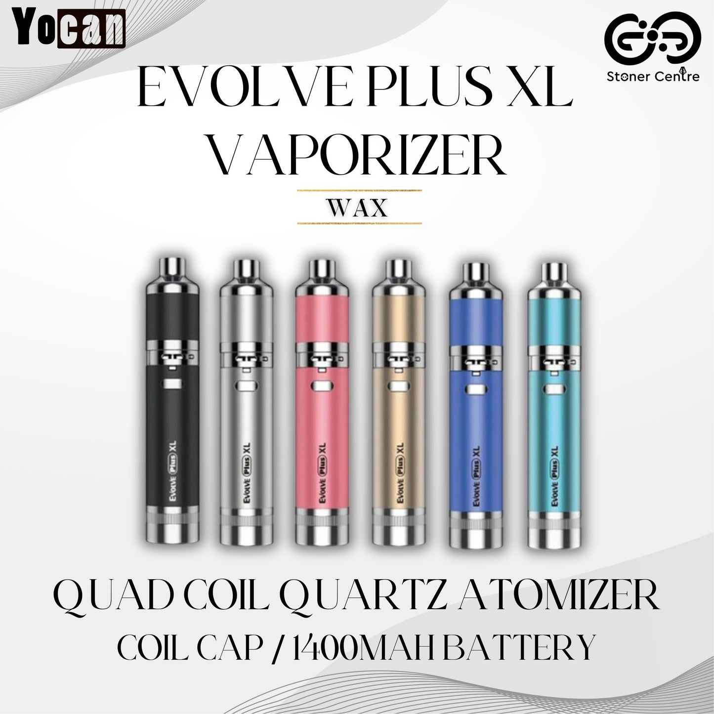 YOCAN | EVOLVE PLUS XL VAPORIZER / WAX CONCENTRATE