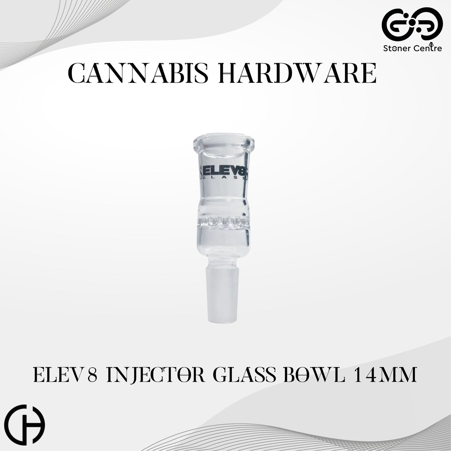 Cannabis Hardware | Elev8 Injector Glass Bowl 14 mm