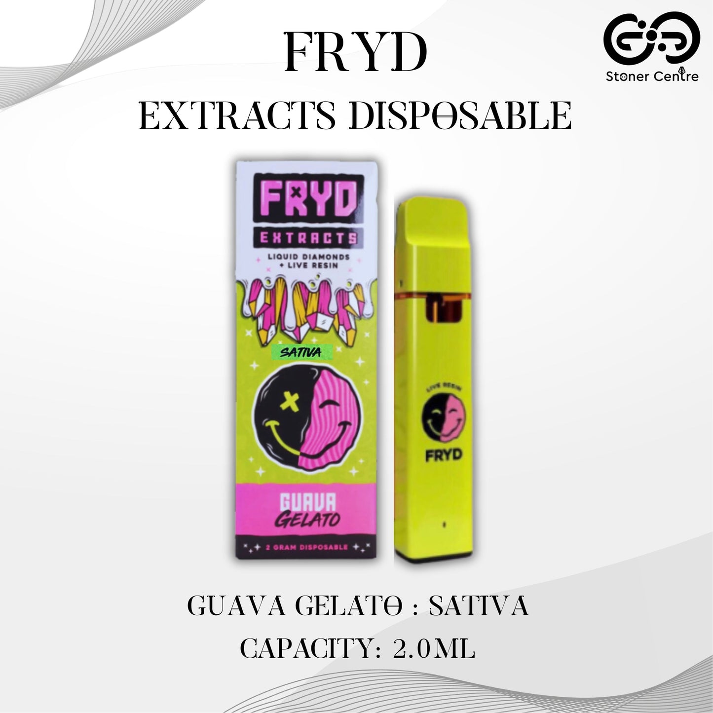 FRYD EXTRACTS DISPOSABLE 2 ML.| GUAVA GELATO