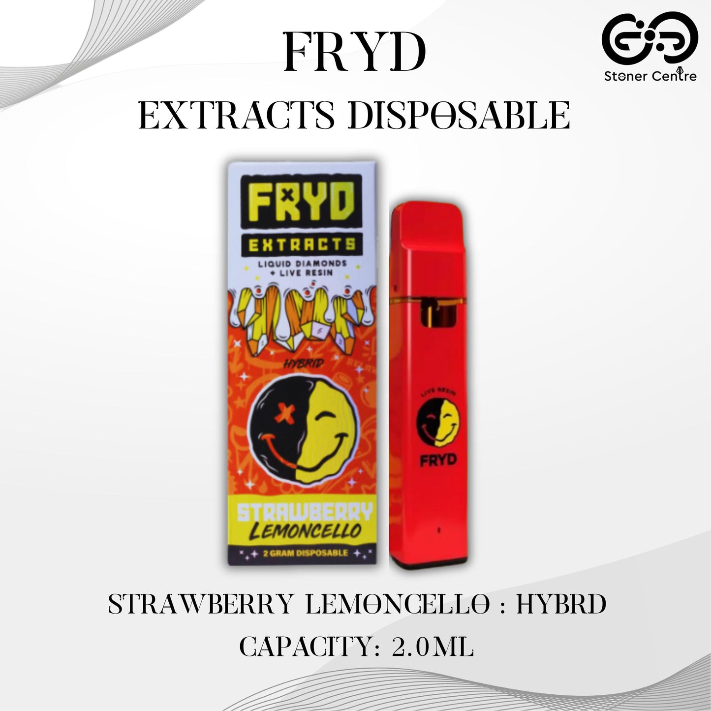 FRYD EXTRACTS DISPOSABLE 2 ML.| STRAWBERRY LEMONCELLO