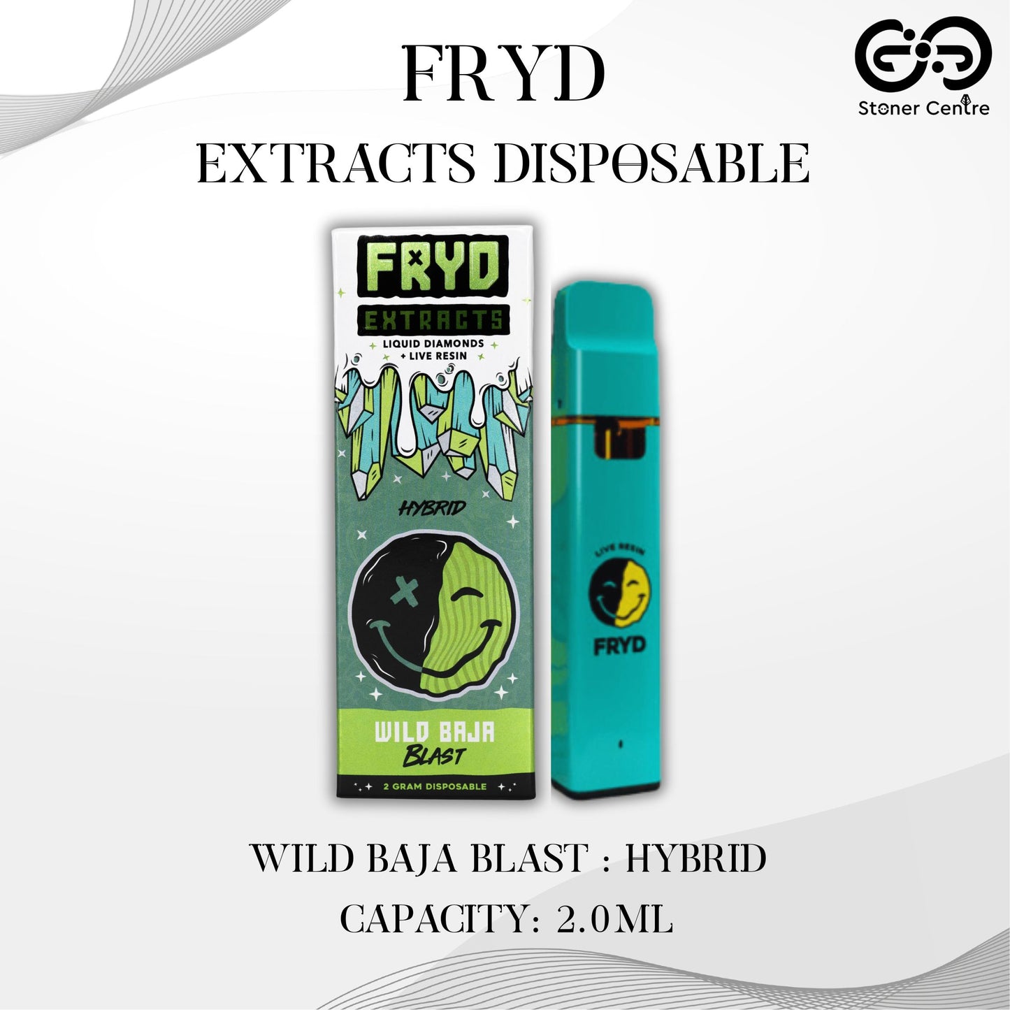 FRYD EXTRACTS DISPOSABLE 2 ML.| WILD BAJA BLAST