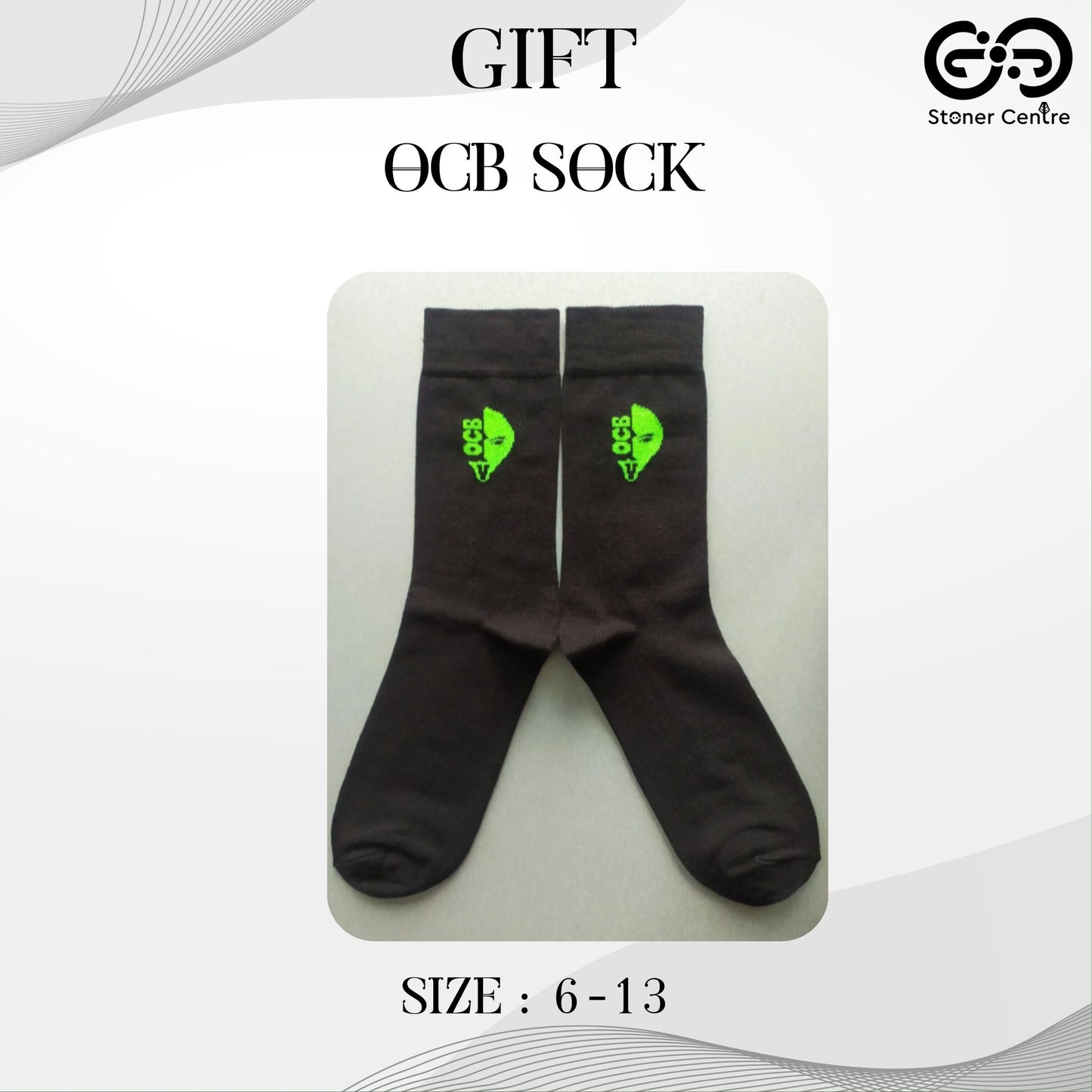 GIFT | OCB SOCK SIZE : 6 - 13 ถุงเท้า