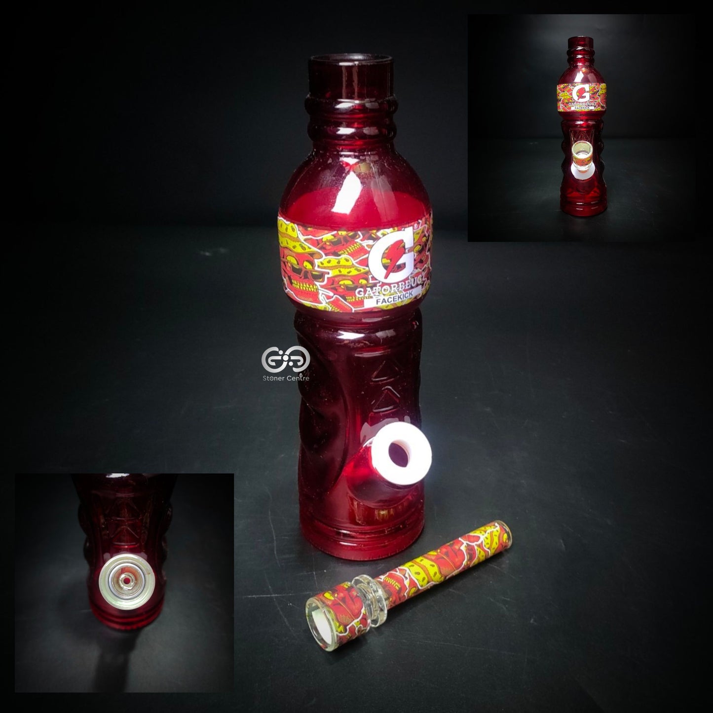 Glass Bong | MIX G GATORBEUG GLASS WATER BONG 9.5 INCH