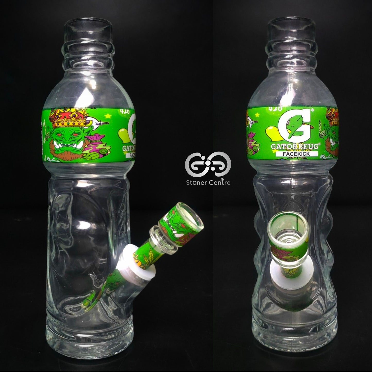 Glass Bong | MIX G GATORBEUG GLASS WATER BONG 9.5 INCH