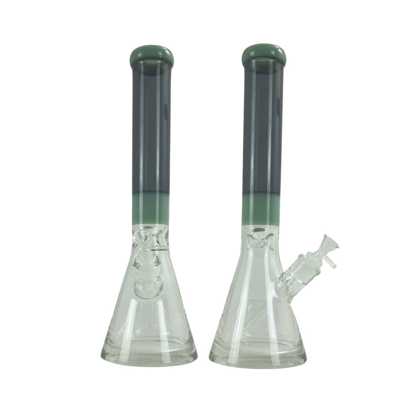 Glass Bong | NO LOGO 2-TONE BEAKER 16 INCH
