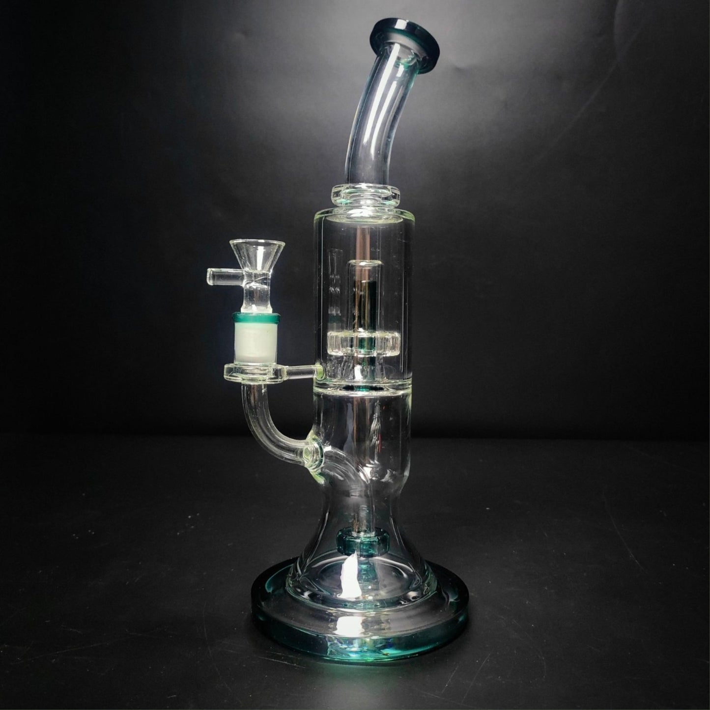 Glass Bong | EMPTY SCIENTIST STRAIGHT 12 INCH WITH DOUBLE MATRIX PERC