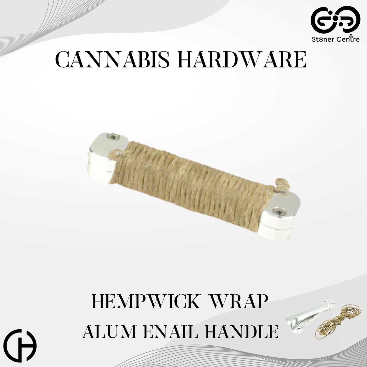 Cannabis Hardware | Hempwick Wrap Alum Enail Handle