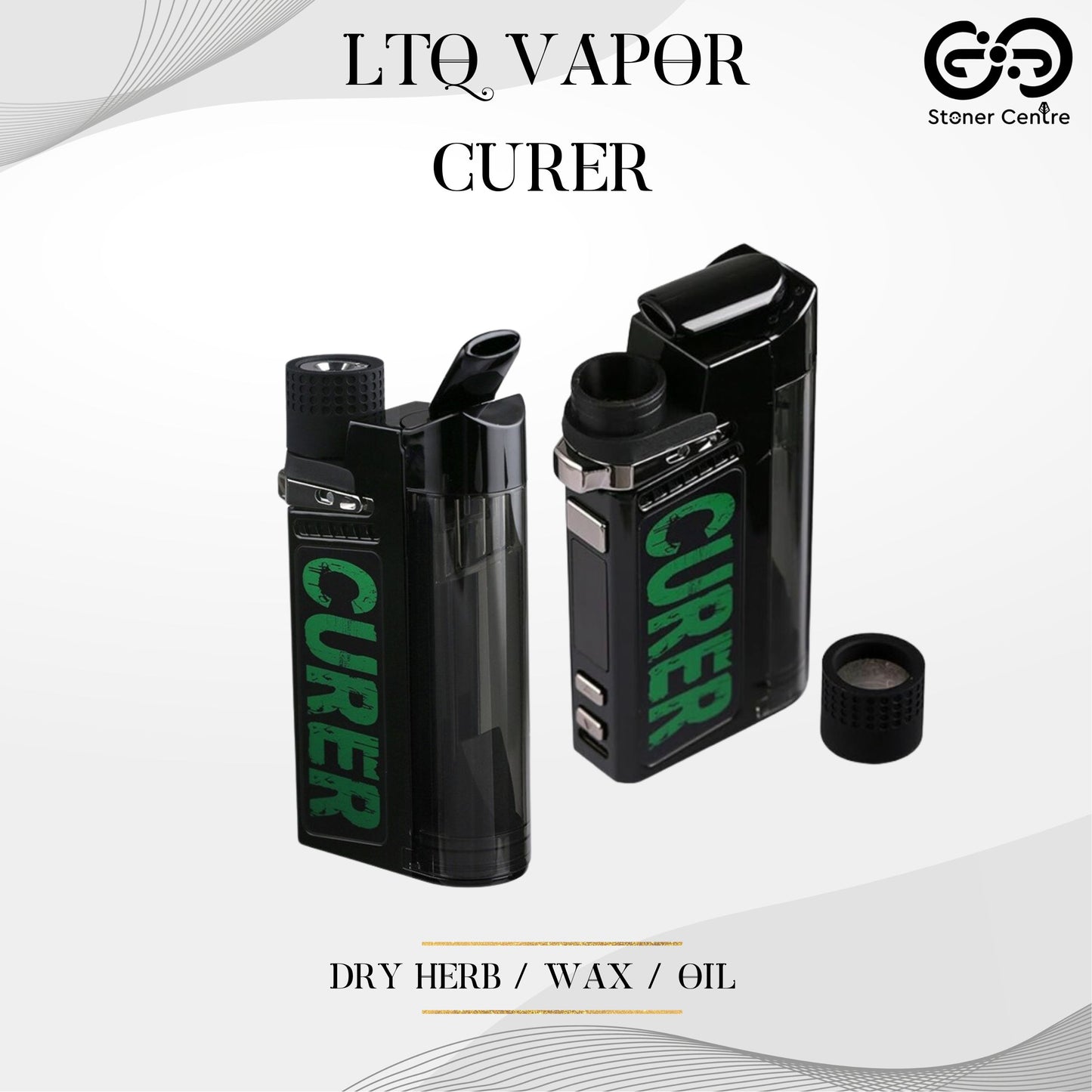 LTQ VAPOR | CURER DRY HERB WAX OIL 3 IN 1 Dry Herb Wax Oil 3 in 1