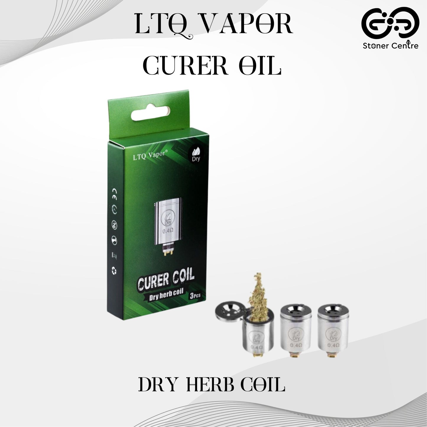 LTQ VAPOR | CURER OIL - DRY HERB COIL