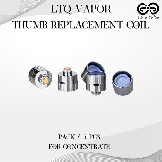 LTQ VAPOR | THUMB ATOMIZER WITH CERAMIC COIL BOWL FOR CONCENTRATE