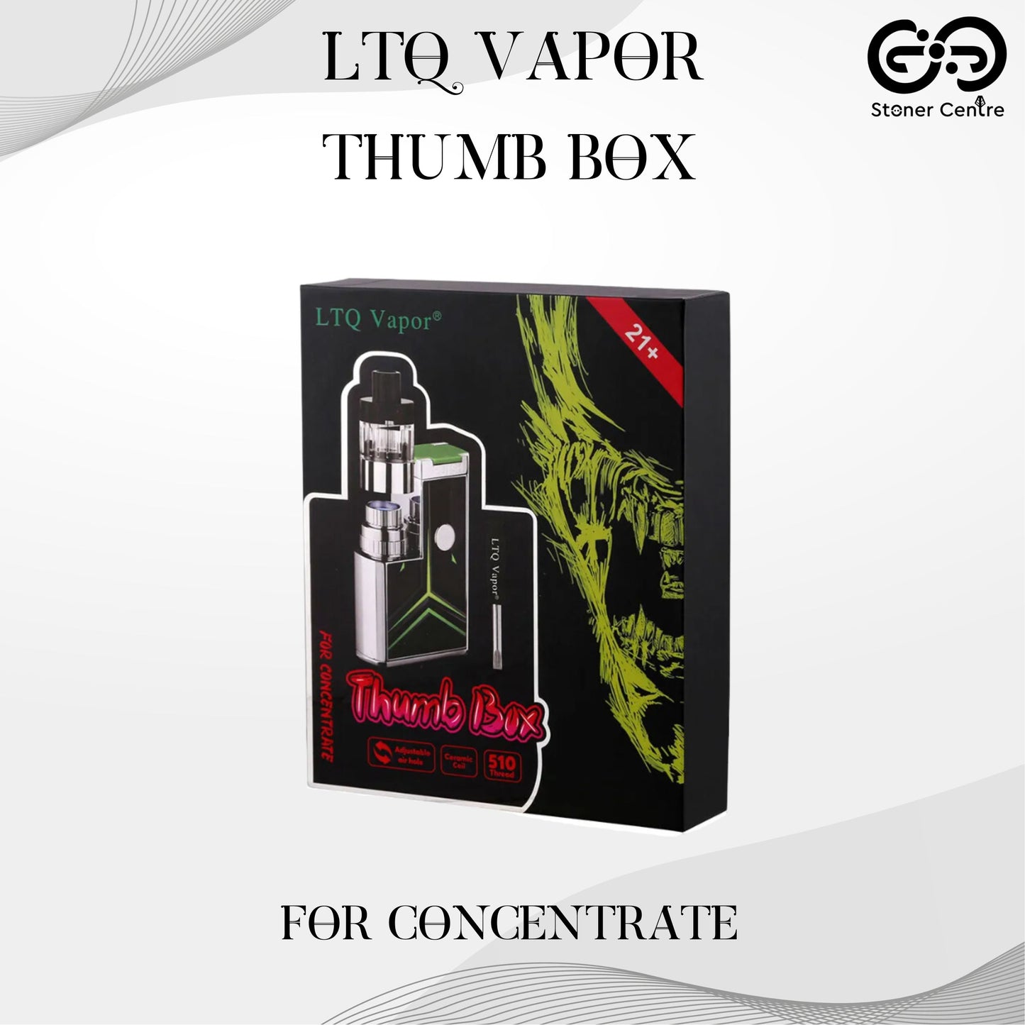 LTQ VAPOR | THUMB BOX FOR CONCENTRATE