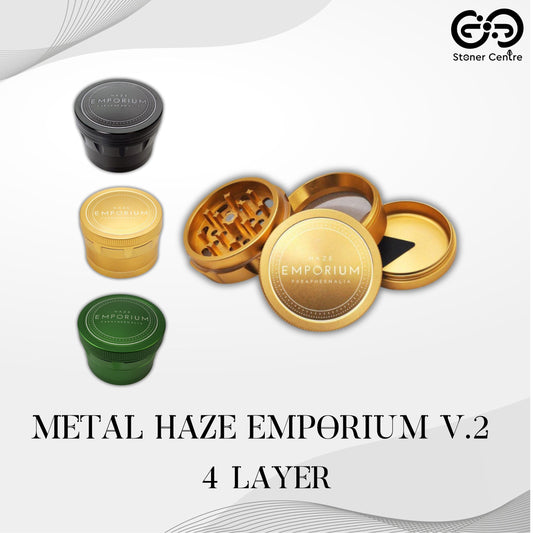 GRINDER | HAZE EMPORIUM METAL GRINDER 4 LAYERS V.2