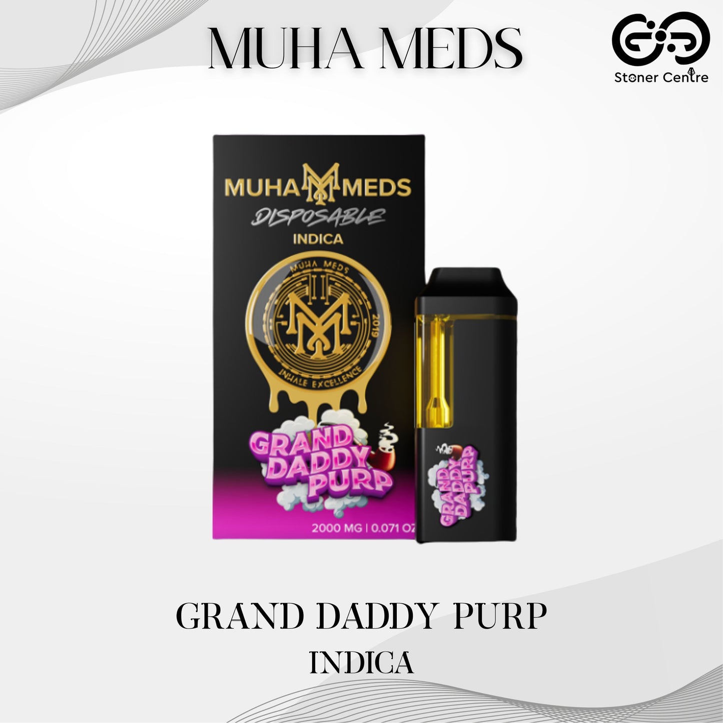 MUHA MEDS 2.0ML | GRAND DADDY PURP : INDICA