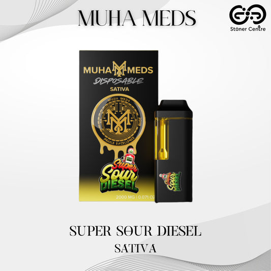 MUHA MEDS 2.0ML | SUPER SOUR DIESEL : SATIVA