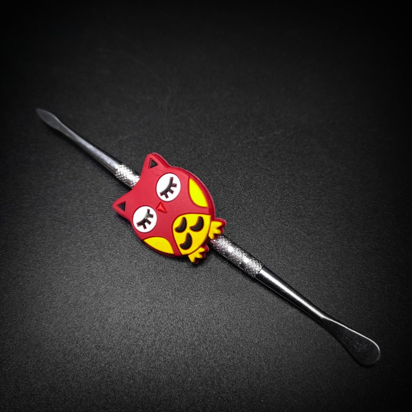 DABBER | CARTOON DAB TOOL METAL DABBER WITH HANDLE SILICONE