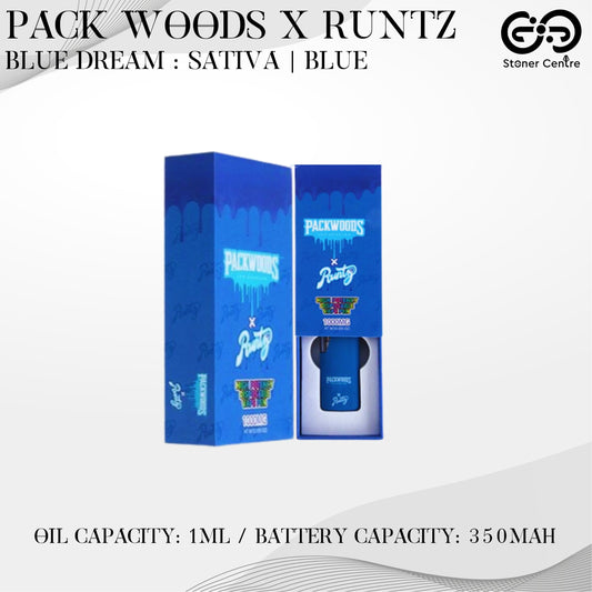 PACKWOODS x RUNTZ | BLUE DREAM : SATIVA | BLUE