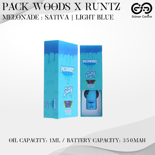 PACKWOODS x RUNTZ | MELONADE : SATIVA | LIGHT BLUE