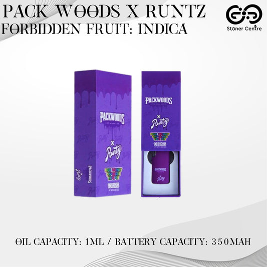 PACKWOODS x RUNTZ | FORBIDDEN FRUIT : INDICA | PURPLE