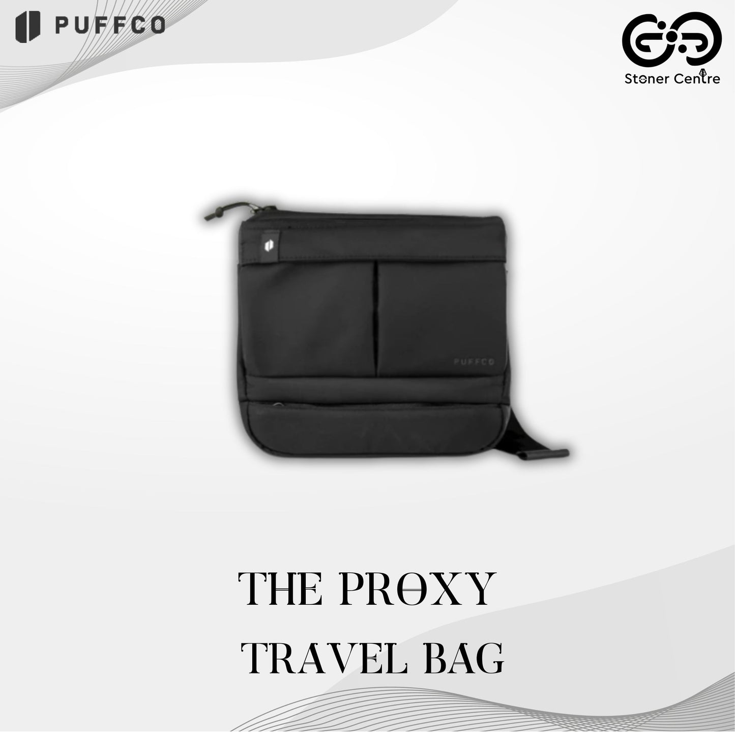 PUFFCO | THE PROXY TRAVEL BAG BLACK