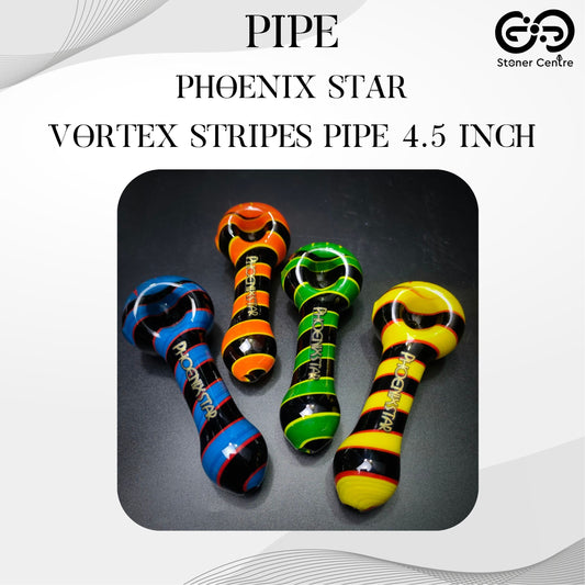 PIPE | PHOENIX STAR VORTEX STRIPES PIPE 4.5 INCH