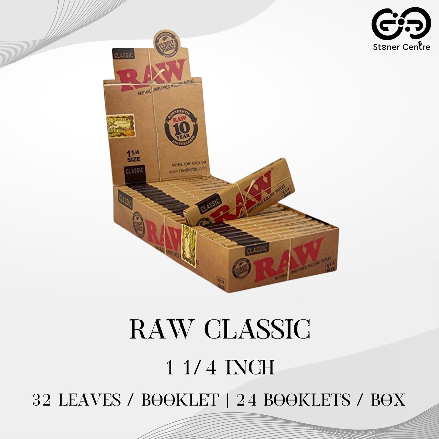 ROLLING PAPER | RAW CLASSIC 1 ¼"