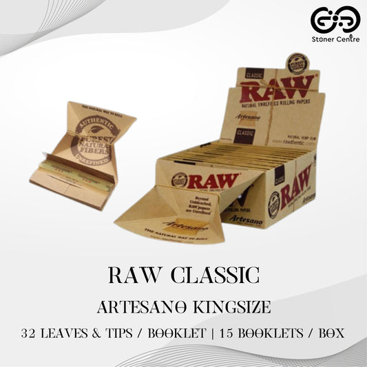 ROLLING PAPER | RAW CLASSIC ARTESANO KINGSIZE