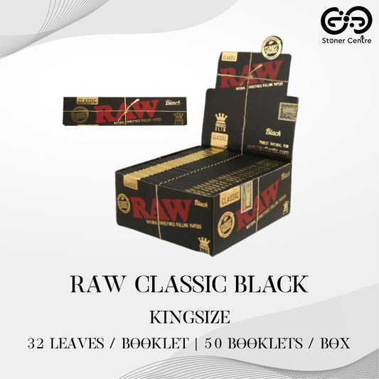 ROLLING PAPER | RAW CLASSIC BLACK KINGSIZE